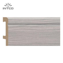 INTCO Waterproof Decorative Wood Color Baseboard Floor Accessories Laminate Skirting Board
